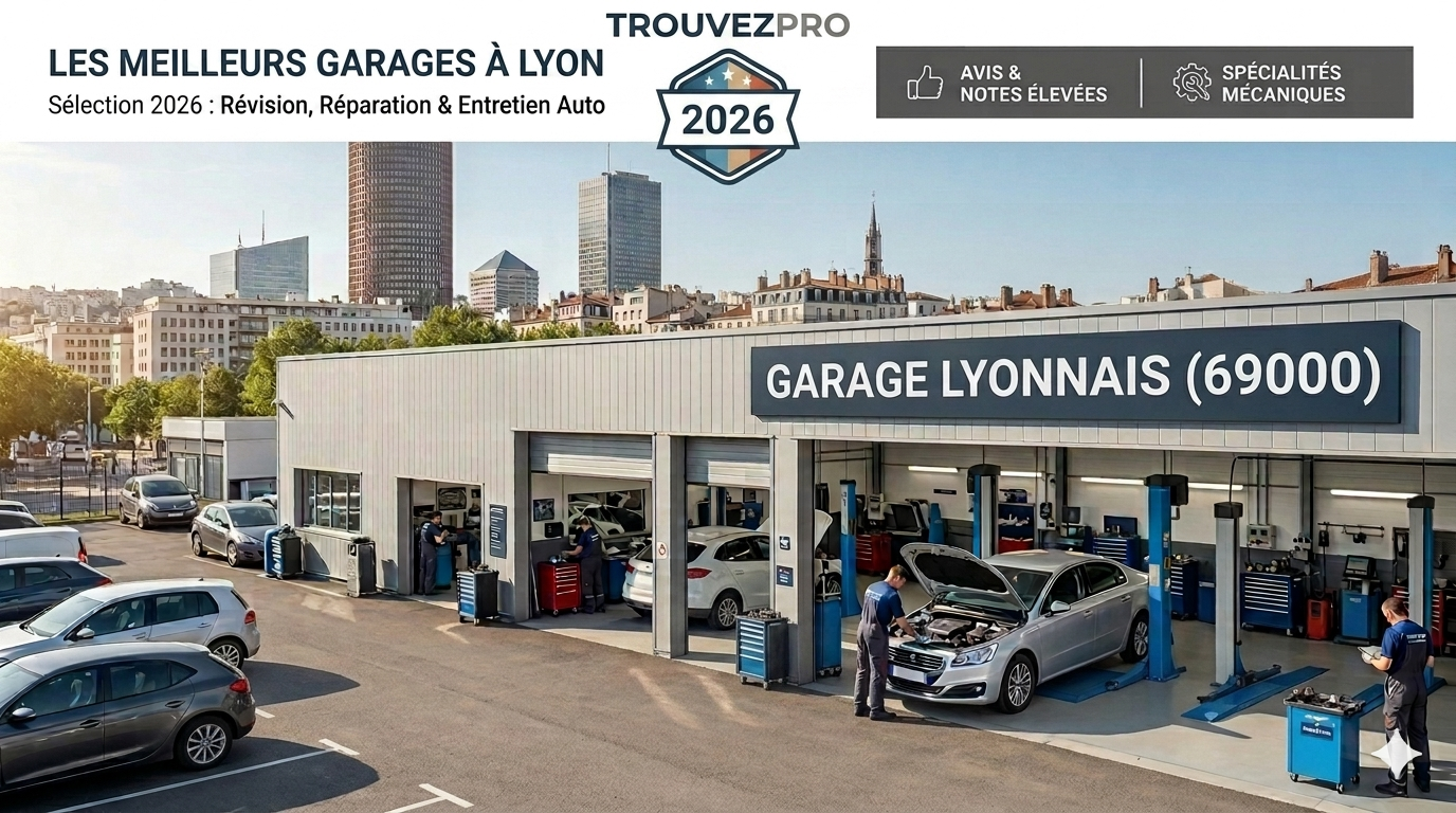 Les meilleurs garages à Lyon | Trouvezpro